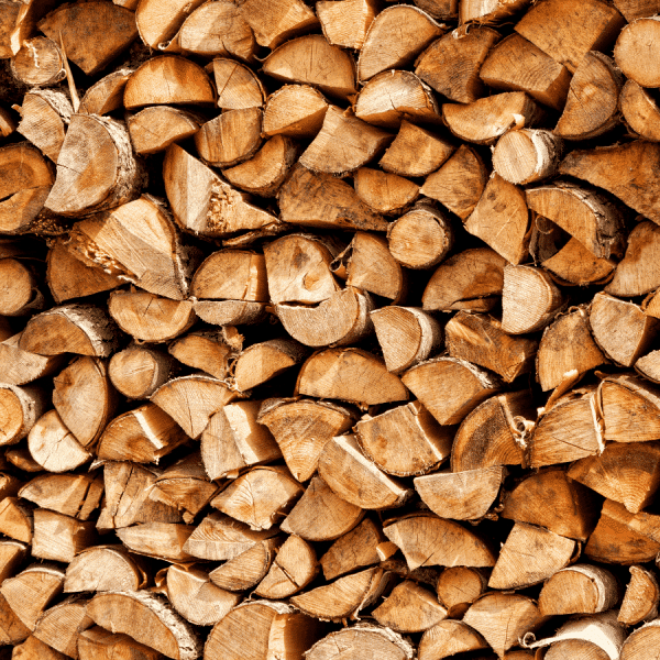 Large Wooden Log Store