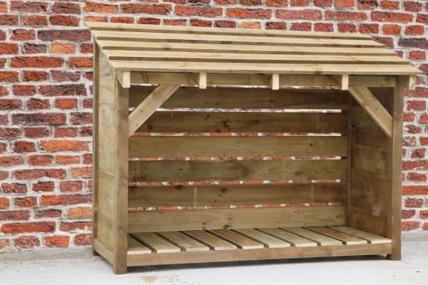 Wooden Log Store - Large - Image 2