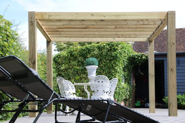 THE CUBE FRAME Wooden Pergola or Gazebo Kit
