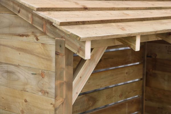 Wooden Log Store - Large - Image 5