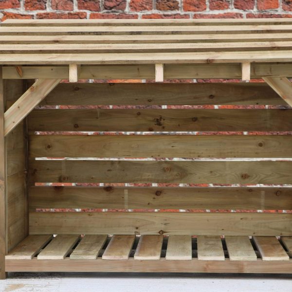 Wooden Log Store