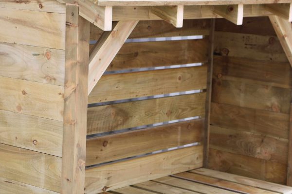 Wooden Log Store - Large - Image 6