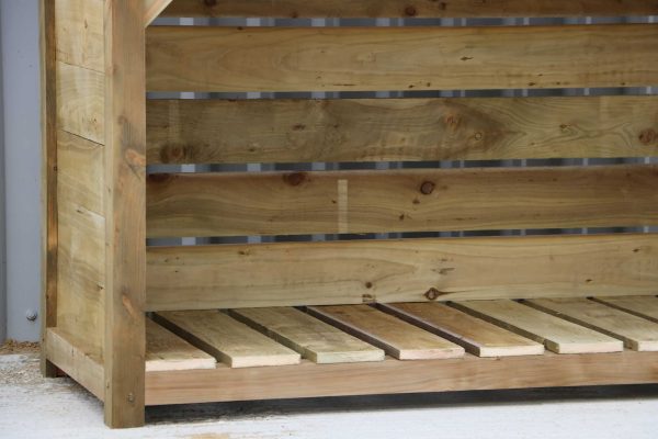 Wooden Log Store - Large - Image 11