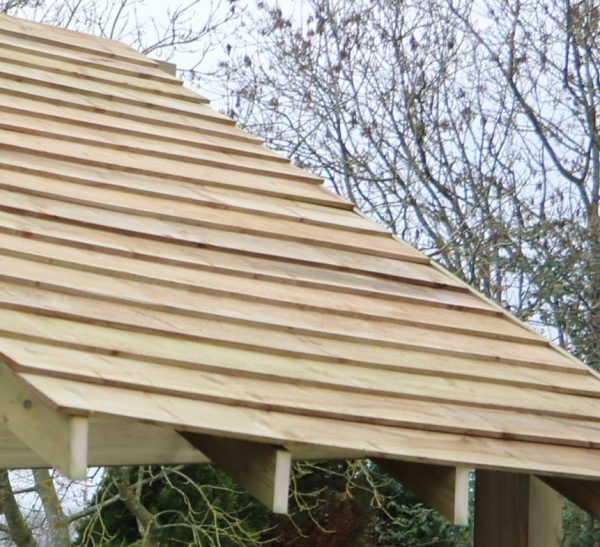 wooden gazebo kits with roof