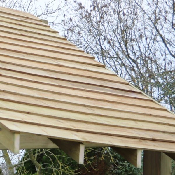 wooden gazebo kits with roof