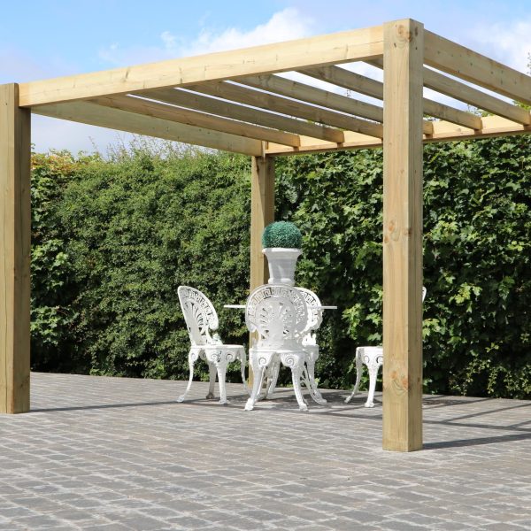 Wooden Pergola 3M x 3M