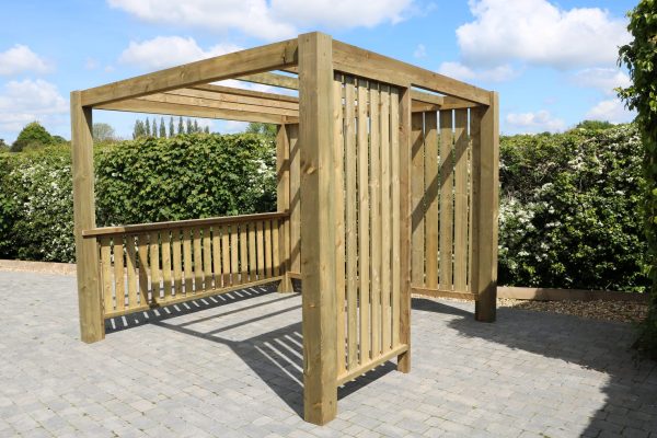 THE CUBE SIDE PANEL - 1000mm wide, for our CUBE range of Pergolas and Gazebos - Image 5