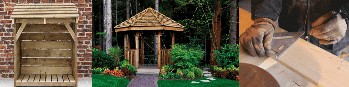 Wooden Garden Shelter Ideas