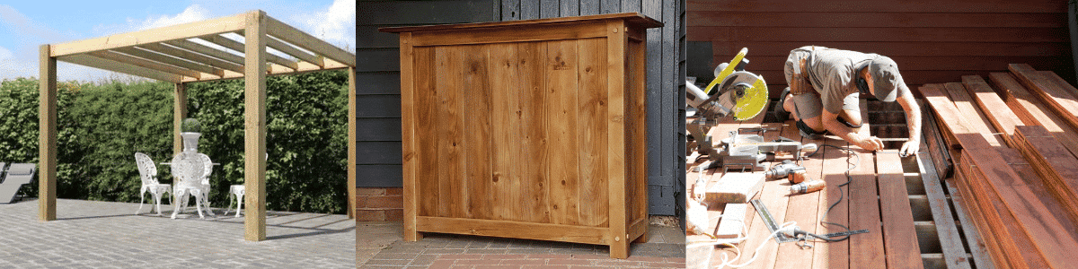 Wooden Garden Shelter Ideas
