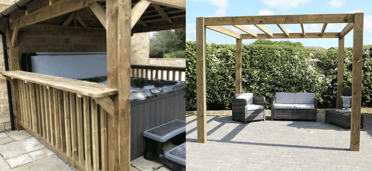 Wooden Garden Shelter Ideas