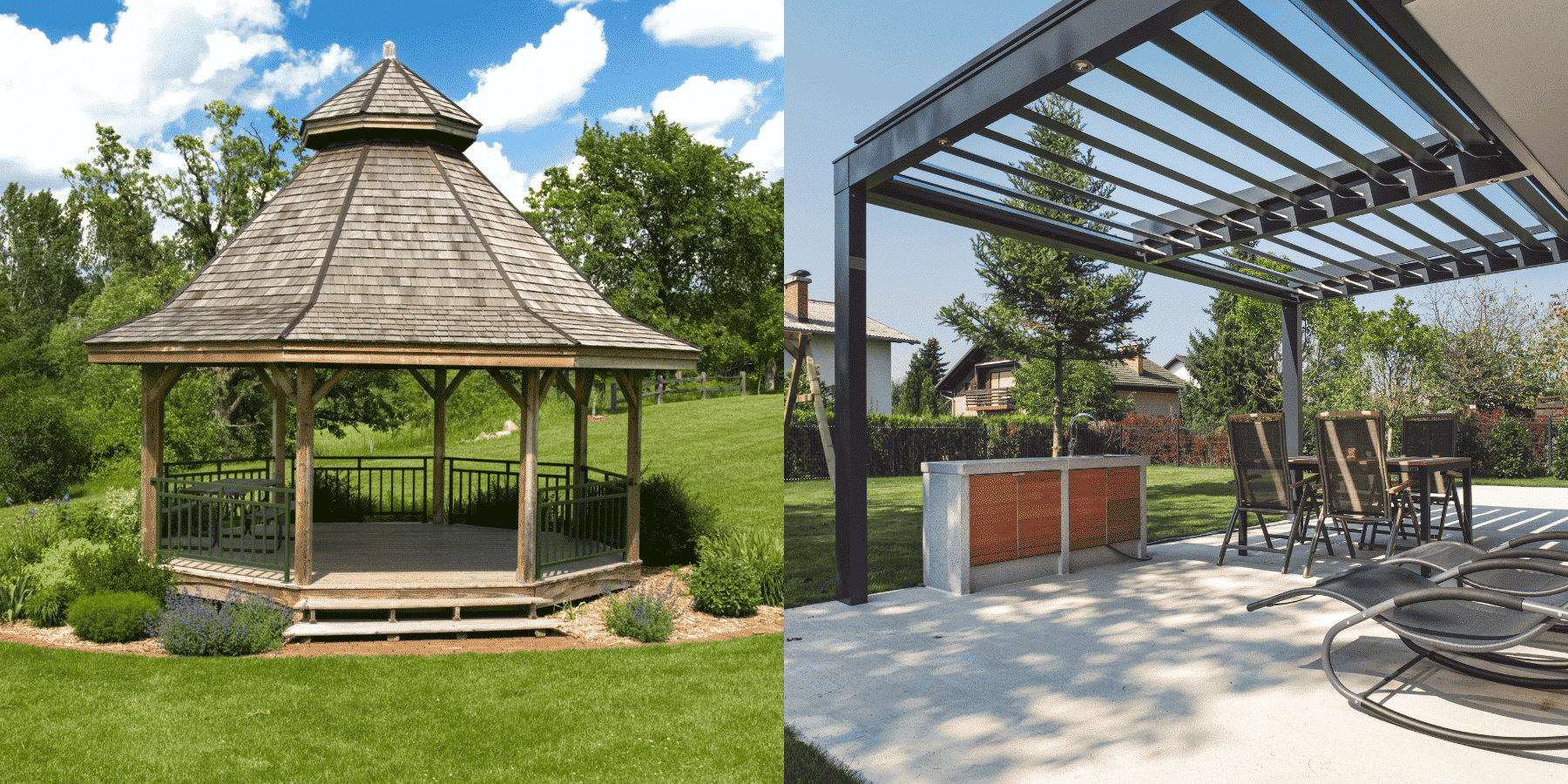 Pergola vs Gazebo - What Is The Difference - Key Considerations Before You Buy