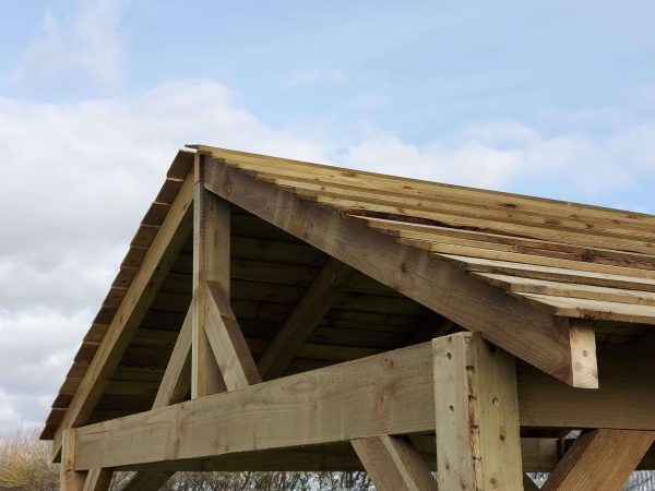 Wooden Garden Canopy