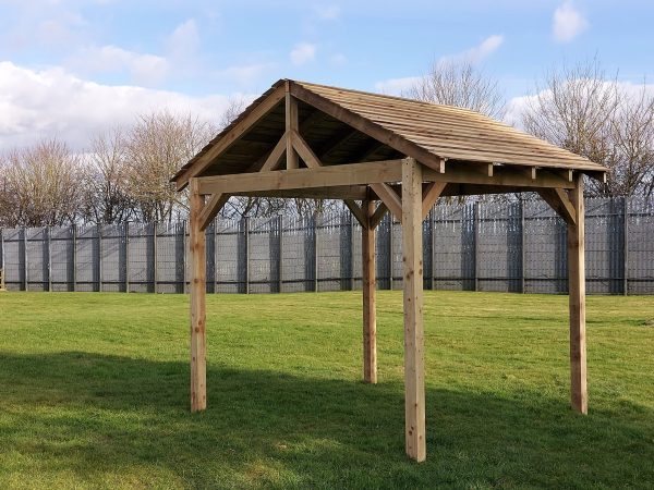 Wooden Garden Canopy