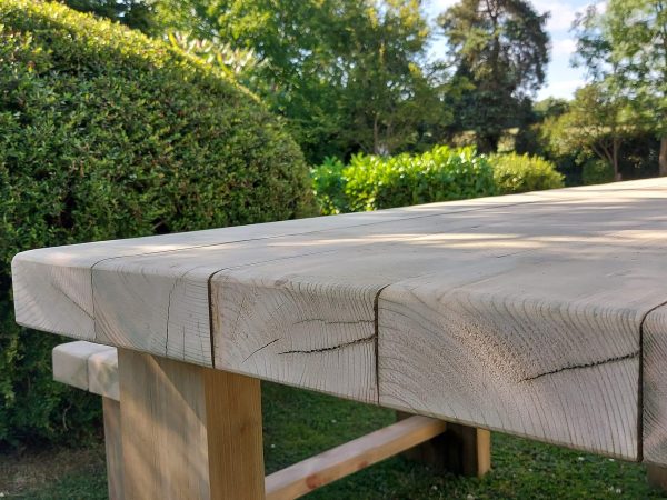 Rustic Table And Bench