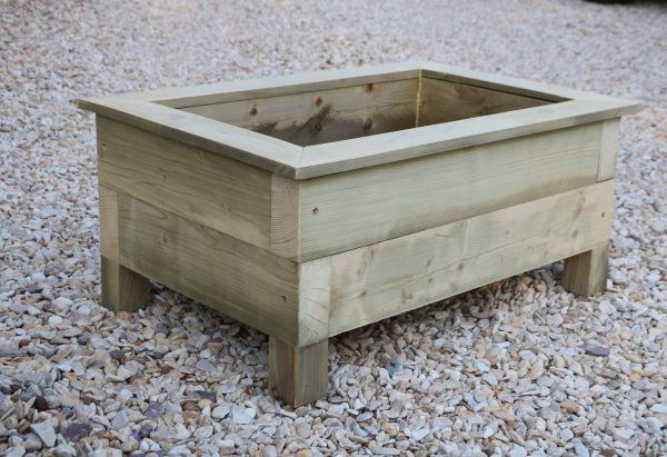 Rustic Wooden Planter
