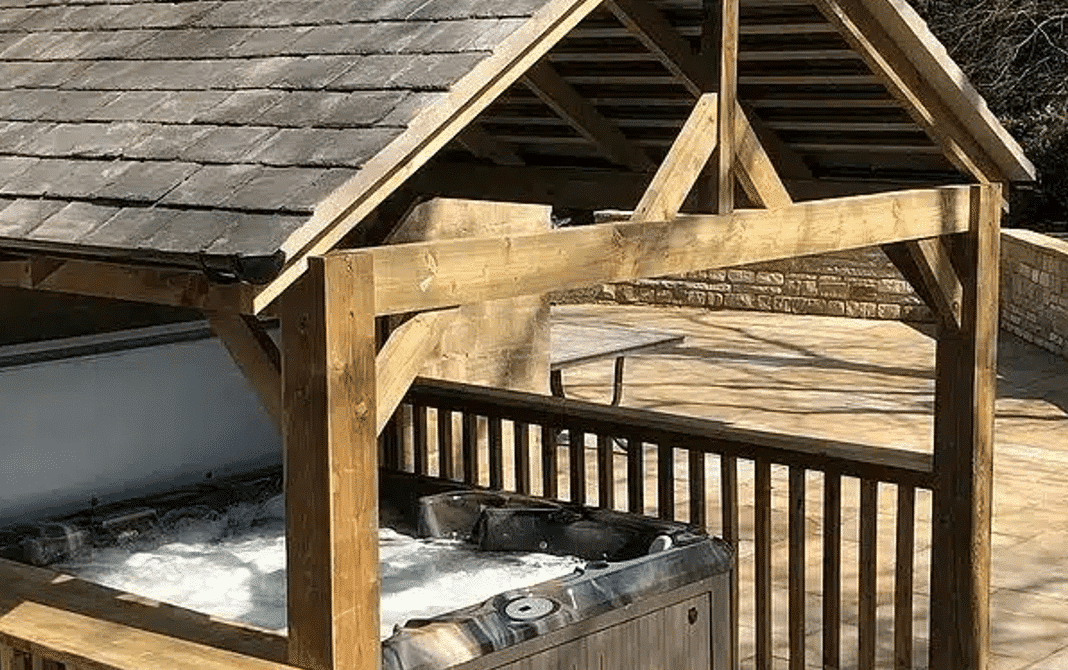 Hot Tub Gazebo 2m x 2m Image