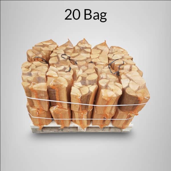 20 bag kiln dried logs