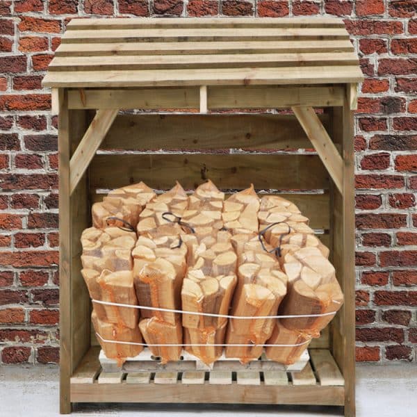 20 bag kiln dried wood and log store