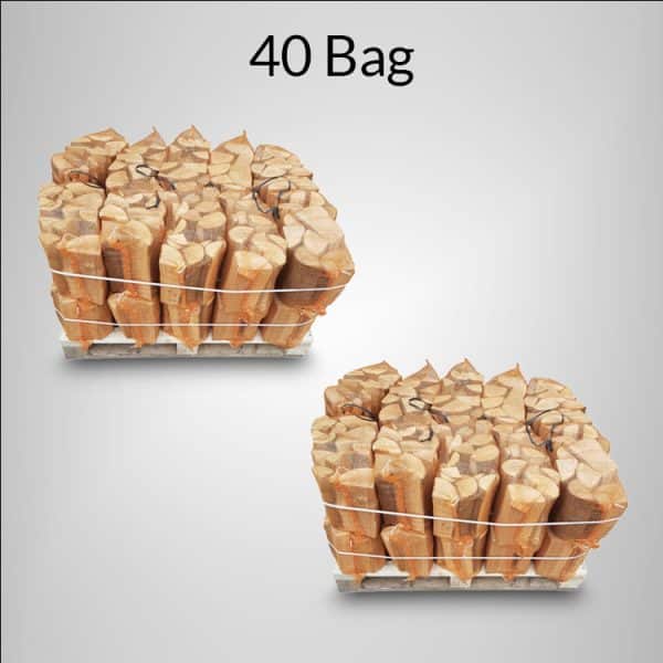 40 bag kiln dried logs
