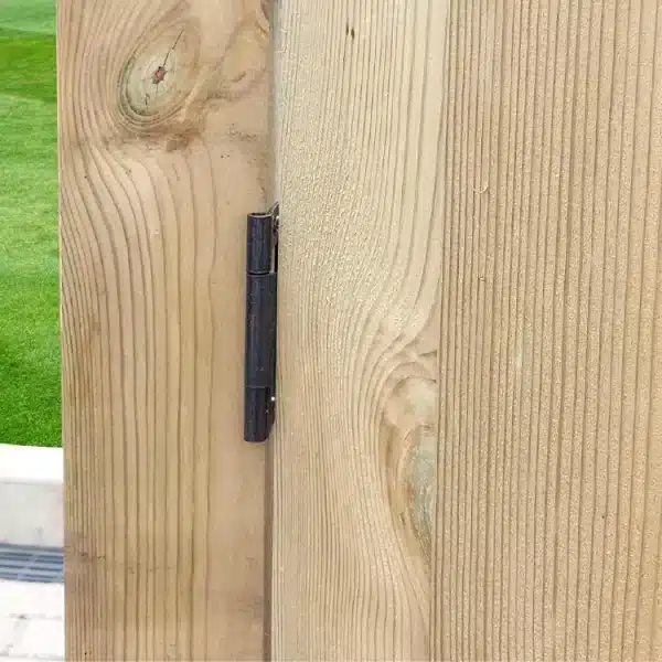 Cookout small unit close up of hinges