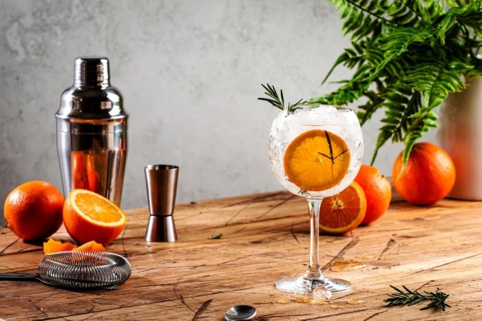 Garden G&T bar