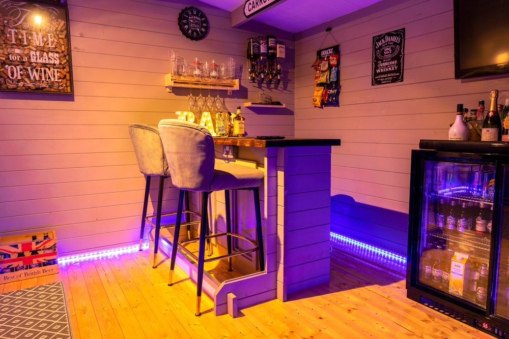 Backyard sports bar